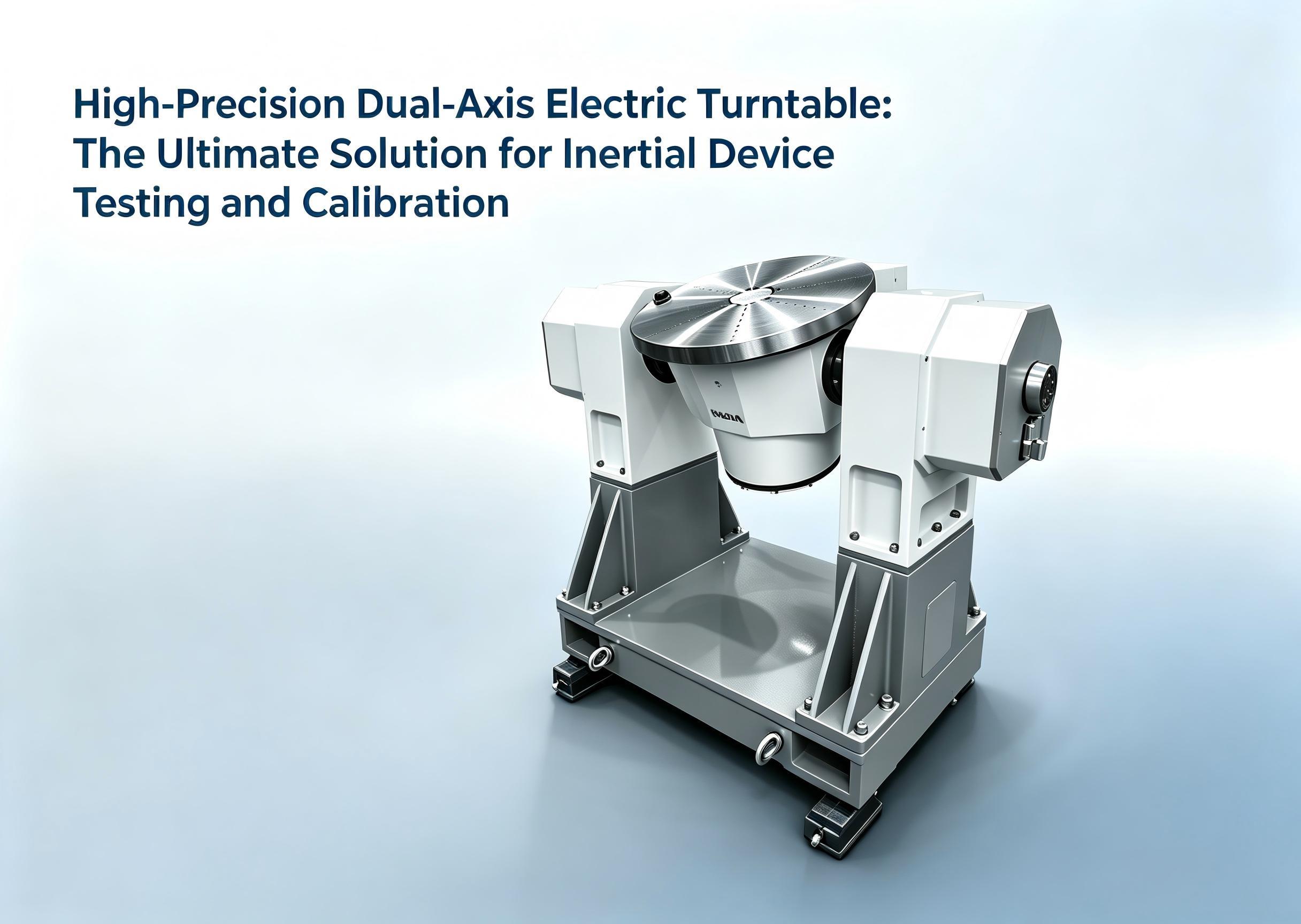 नवीनतम कंपनी ब्लॉग के बारे में High-Precision Dual-Axis Electric Turntable: The Ultimate Solution for Inertial Device Testing and Calibration