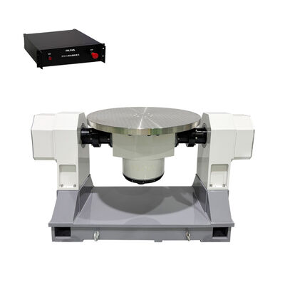 खरीदें 2D Micro Stepping Turntable 160kg Payload Dual Axis Rate Table With Big Tabletop ऑनलाइन निर्माण