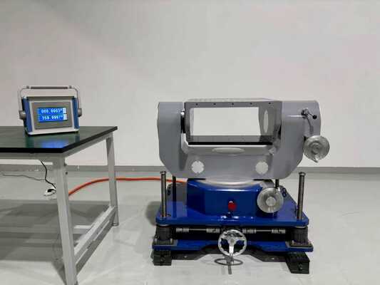 खरीदें दो-अक्षीय मैनुअल टर्नटेबल स्थैतिक रवैया सिमुलेशन जड़त्वीय अंशांकन उपकरण ऑनलाइन निर्माण