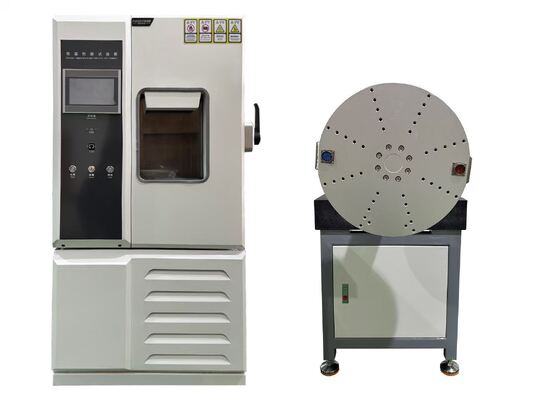 खरीदें क्षैतिज 1 अक्ष दर तालिका तापमान कक्ष के साथ एकल अक्ष तापमान नियंत्रित टर्नटेबल ऑनलाइन निर्माण