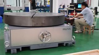 एसटी1000-डी उच्च परिशुद्धता रोटरी प्लेटफार्म 400 मिमी पेलोड 100 किलो के साथ